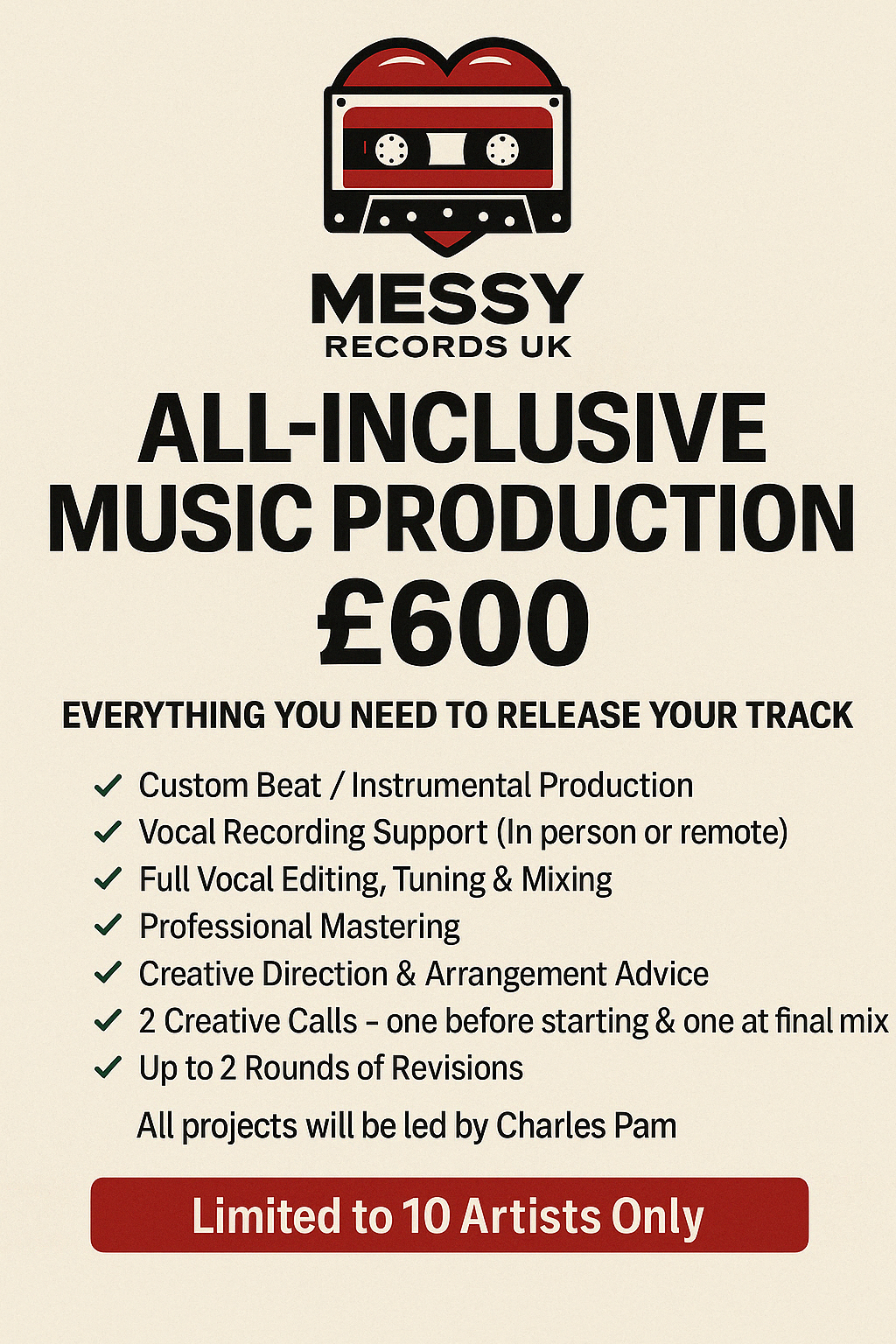 Messy Records UK – New Age Record Label Promotional Offer